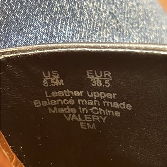 Sam Edelman | Black Leather Valery Slip On Wedge Sandals 8.5 - Picture 11 of 11